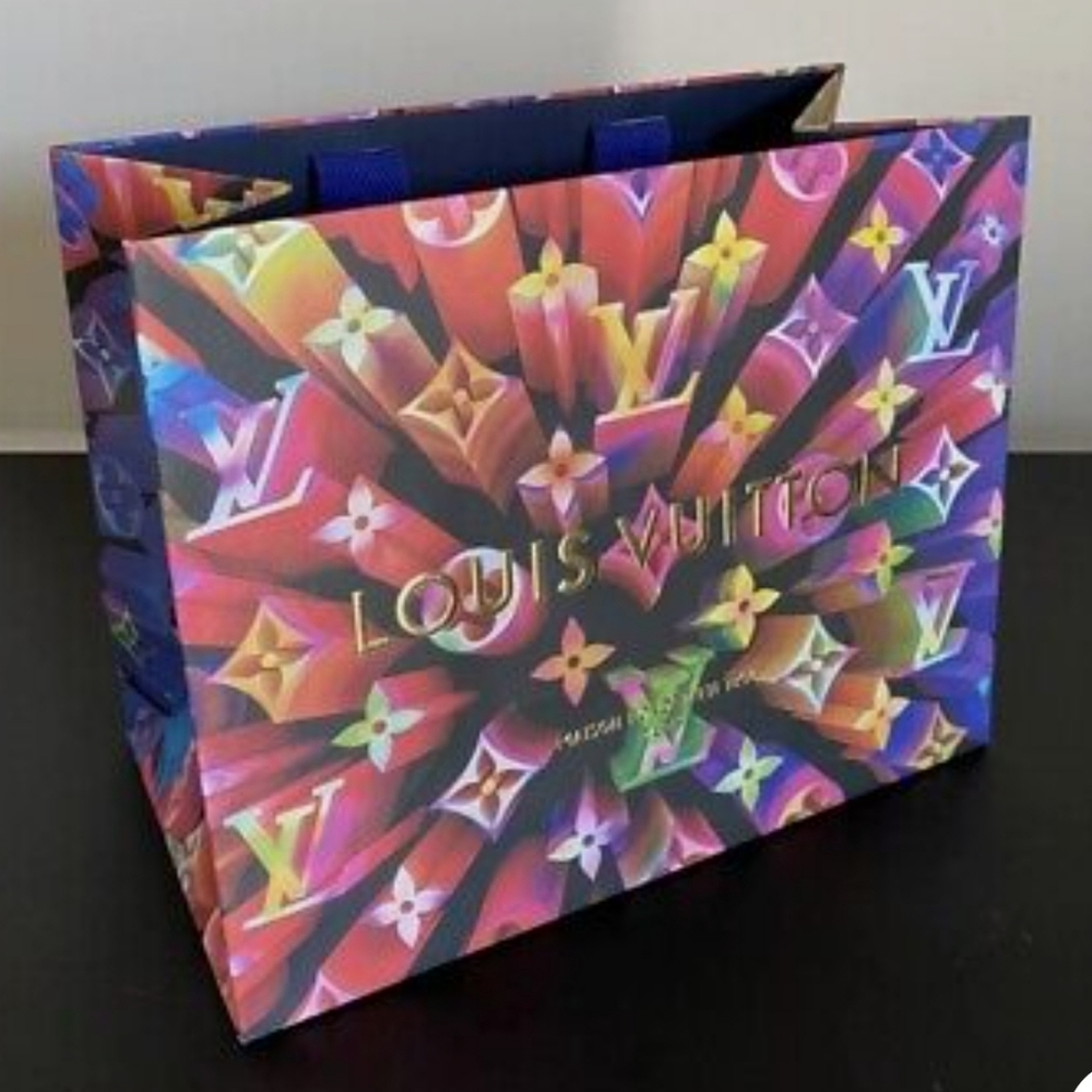 Louis Vuitton limited edition holiday gift bag